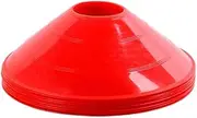 SPPHONEIX Sports Agility Training Discs Set（12pcs） Field Markers Cones for Soccer,Footy,Tennis,Basketball,Golf,Badminton…