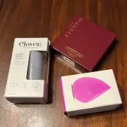 Clover Glow Stick Wander Glow Highlighter Uve Makeup Sponge