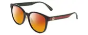 GUCCI GG0854SK Ladies Cateye Polarized Sunglasses Black Red Green 56mm 4 OPTIONS