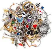 [OUFER] Nose Rings Studs, 20G Nose Rings Hoops, Random 10PCS Nose Piercing Jewelry, 316L Surgical Steel Nose Ring, Nose Studs for Women