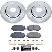 PowerStop Disc Brake Kit - Front - Fits Mazda CX-5 2016-2021 Z23 EVOLUTION BRAKE (for: Mazda)