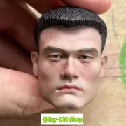 1/6 Male Asian Man Yao Ming Head Sculpt Model For 12"Action Figure Body