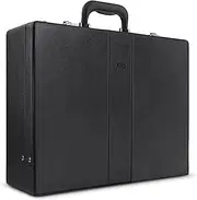 [SOLO] Grand Central Attaché, Hard-Sided with Combination Locks, Black (Black) - K85-4