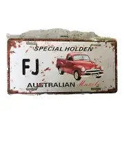 Holden Fj Ute novelty plate