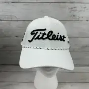 Titleist Hat Mens One Size White Tour Breezer Golf UPF 50 PGA Foot Joy New