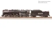 Broadway Limited 7892 HO Scale ATSF 2-8-4 Berkshire, T1A 4195 (DCC/Sound)