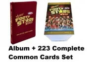 2020 AFL SELECT FOOTY STARS 223 COMMON SET CARDS inc AFLW ALBUM BINDER FOLDER