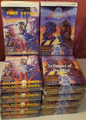 Galactic Empires CCG 10-Booster Box Bundle (Time Gates, Powers of the Mind)