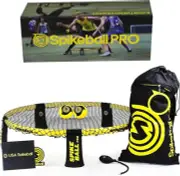 Spikeball Pro Kit - Upgraded Playing Net, New Balls, Ball Pump, Backpack