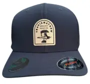 Travis Mathew Hula Girl Big Beach Golf Hat Blue Baseball Cap Flex Fit L/XL