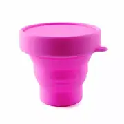 Collapsible Silicone Foldable Sterilizing Cup set for feminine softcups Menst...