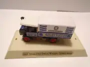 MATCHBOX MODELS OF YESTERYEAR LOWENBRAU 1917 YORKSHIRE STEAM WAGON DIE CST TRUCK