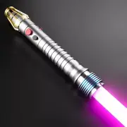 Star Wars Lightsaber LGT Saber "Luminara Unduli" Inspired Baselit