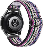 [VEVEL] 20mm 22mm Nylon Strap For Gamrmin Vivoactive3 4 5 Venu2 HR Plus Sq Adjustable Elastic Bracelet For Forerunner265/255/245/645/754/735/945/955 Approach S12 Watchbands