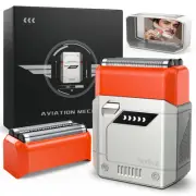 Electric Razor for Men, Compact Foil Shavers for Men, USB-C Rechargeable Elec...