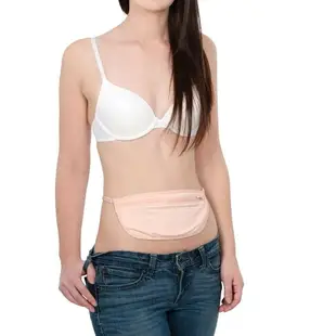 澳洲《Pacsafe》Coversafe S | 透氣柔軟貼身 隱藏腰包 S100 粉色