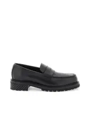 Off-white Leather Loafers