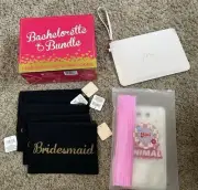 Bachelorette Bundle: Game, Boozy Bags, Bridesmaid Bags, Mrs. Wristlet. All New!