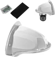Quzente Outdoor Camera Cover - Outdoor Camera Security Camera Protective Roof | Sun Rain Shade Camera Cover, Outdoor Camera Security Camera Shield for Outdoor Security Cameras