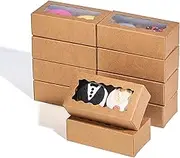 JCXGRVC 2 Macaron Boxes for Weddings, Baby Showers, Graduations, Birthday, Anniversary, Holiday, Bakery Boxes for Cookies, Dessert, Pastry, 100 of Pack 4.17 x 2.16 x 1.37 Inches Macaron Boxes