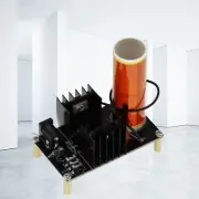 15W Music Speaker Electronic Field Project Kit Wireless DIY Tesla Coil Assembl