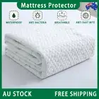 Bamboo Cotton Waterproof Mattress Protector Single Double Queen King Xmas Gifts