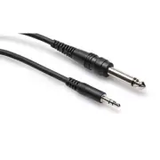 10' Hosa Mono Interconnect - 3.5mm TRS to 1/4" TS