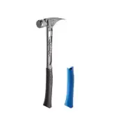 Stiletto Claw Hammers 17.34" Comfort Grip Handle Titanium Head Hand Tool Black