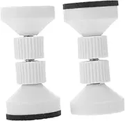 NOLITOY 2pcs Bed Frame Anti-Shake Tool: Adjustable Headboard Stoppers for Wall - Bedside Anti Shake Fixer for Beds Sofas 77-90mm
