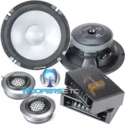 ALPINE R2-S652 PRO 6.5" 2-WAY 300W COMPONENT SPEAKERS TWEETERS CROSSOVERS NEW
