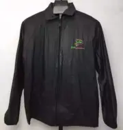 Vintage Salem Cigarettes Fresh On The Scene PVC Neon Black Rain Wind Jacket OSFA