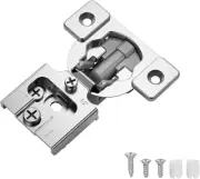 20 Pack Soft Close Cabinet Hinges 1/2 inch Overlay Kitchen Cabinet Hinges 105