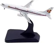 Pre-Built Model Aircraft 9CM Thai Airways for Boeing B737-400 HS-TDJ 1:400 Miniature Aircraft Finished Collectible Model Airplane Miniature Airplane Model