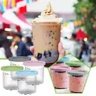 For Ninja Creami Ice Cream Containers Ice Cream Pints Cup with Lids For Ninja