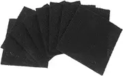 SOLUSTRE Thickened Compost Bin Filters 8pcs Carbon Filters for Odor Absorption in Litter Box