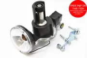 RETRO STYLE BIKE FRONT DYNAMO LIGHT COMPLETE WITH DYNAMO GENERATOR RIGHT FIT