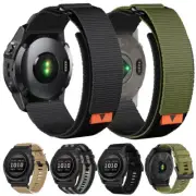 For Garmin Epix Pro Fenix 7 7X 6 6X Pro 5 5X 3HR Quickfit Nylon Strap Watch Band