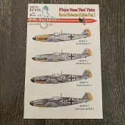 Model Aircraft Decal Messerschmitt Bf 109-F2 EC #51