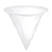 40 Mesh Paint Filter Bag 12.6" Dia Cone Shape Nylon Strainer for Filtering