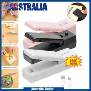 Mini Heat Sealing Machine Portable Plastic Bag Food Heat Sealer USB Rechargeable