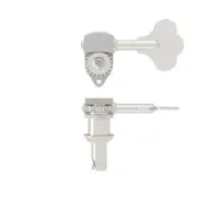 NEW Hipshot 3/8" USA Ultralite Bass Side Bass Tuning Key, Mini-Clover - CHROME