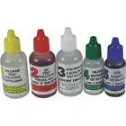 (6)- JED Pool and Spa 5-Way Refill Water Test Kit Aide. Model: 00-330