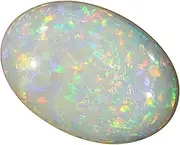 [PARI SALES] 10.25 Carat Opal Stone Certified Natural Fire AA++ Quality Oval White Astrological Australian Opal Loose Gemstone, Loose Gemstone, Opal, Loose Gemstone, Opal