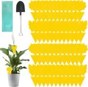 48 Pack Sticky Trap, Dual Sided Gnat Sticky Fly Traps Fruit Fly Trap with Punch
