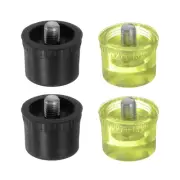 2 Set Mallet Hammer Replacement Heads 1.2" Dia for Wood Flooring Installation