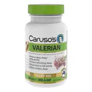 [Caruso's Natural Health] Carusos Valerian Herbal Sleep Aid 60 Tablets