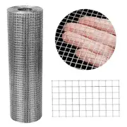 Hardware Cloth 12'' x 10' 1/4 in Galvanized Wire Mesh Roll (23 GA) 12In x 10Ft