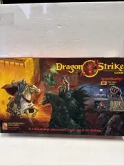 RARE 1993 TSR Dragon Strike Board Game - Unpunched, Pieces Sealed