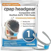 resplabs CPAP Headgear Compatible with The AirFit AirTouch F30i Mask - Generic CPAP Mask Head Gear Replacement - Medium/Standard