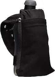 Nathan - SpeedDraw 2 12oz Flask Black/Reflective Silver OSFA